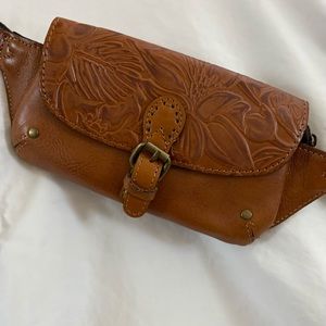 Patricia Nash Tooled Leather Fanny Pack/Belt Bag